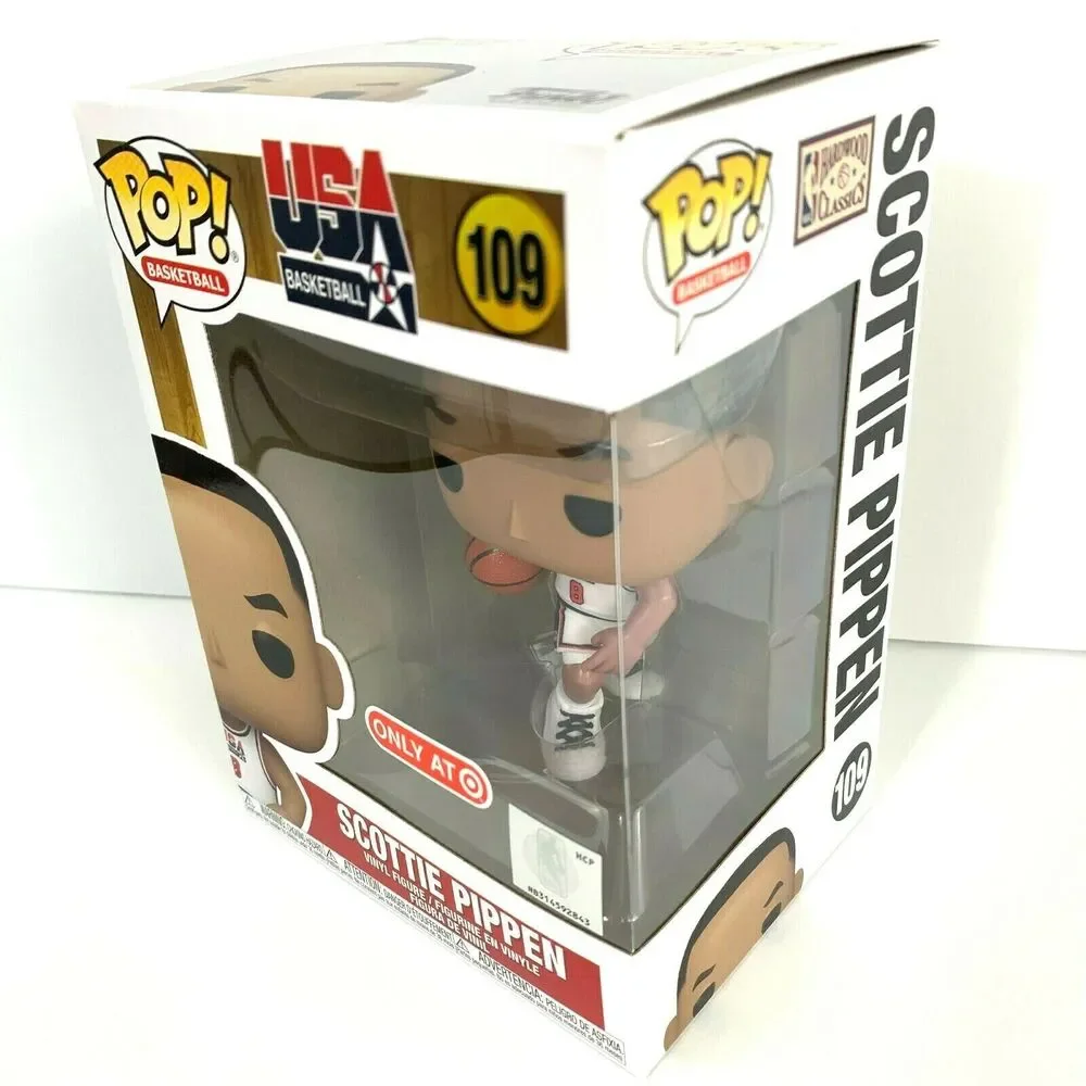 Funko Pop USA Basketball 109 Scottie Pippen Vinyl Figure Target Exclusive New